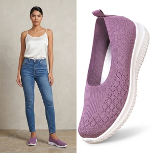Espadrile "SuperFashion HTWM-43 Purple"