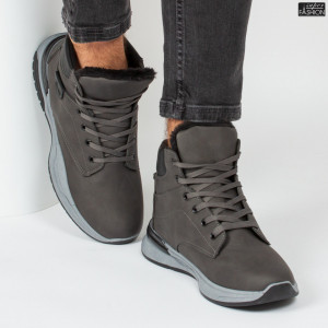 Ghete îmblănite ''Meek GK-166 Grey'' - Img 3