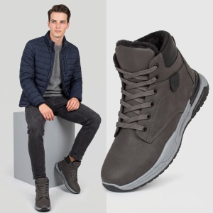 Ghete îmblănite ''Meek GK-166 Grey''