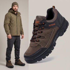 Ghete "SuperFashion 6-17 Black Brown''