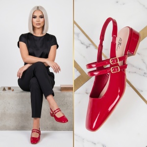 Pantofi ''ABC Fashion 902-10 Wine"
