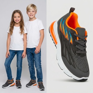 Pantofi Sport "888 Shoes 1020-5 Orange"