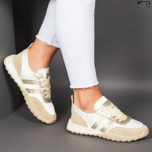 Pantofi sport "ABC Fashion XQ-H706 Beige" - Img 2