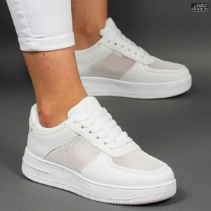 pantofi sport dama albi