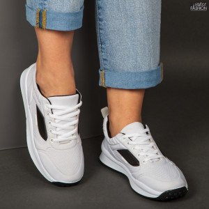 Pantofi Sport ''ALD Fashion HQ-256-3 White" - Img 3