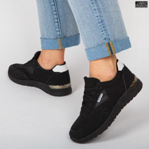 Pantofi Sport ''ALD Fashion HQ1013 Black" - Img 4
