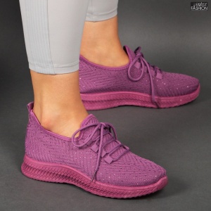 Pantofi Sport ''ALD Fashion HQ1032-179 Purple" - Img 2
