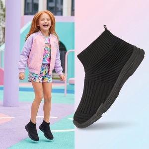 Pantofi Sport Copii ''Meek YF-101 Black'' - Img 3