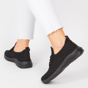 Pantofi sport "DON Fashion D223 Black" - Img 3