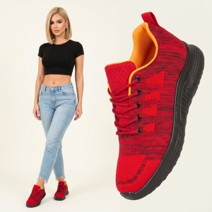 Pantofi Sport ''Fashion Balq 703 Red''