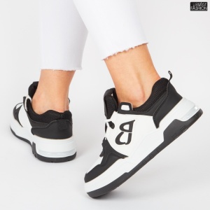 Pantofi Sport ''RXR Fashion R-924 White Black" - Img 4