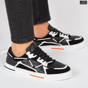 Pantofi Sport ''Se7.en D869 Black" - Img 5