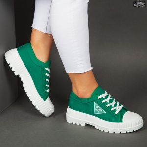 Pantofi Sport "Se7.en D988 Grass Green'' - Img 1