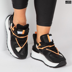 Pantofi Sport "Se7.en X-3005 Black'' - Img 3