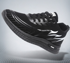 Pantofi sport "SuperFashion 6-47 Black White'' - Img 6