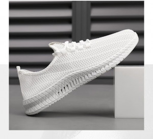 Pantofi Sport "SuperFashion HTMS-133 White" - Img 8