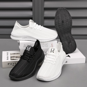 Pantofi Sport "SuperFashion HTMS-133 White" - Img 9