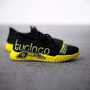 Pantofi Sport "SuperFashion HTMS-36 Black Yellow" - Img 4