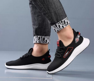 Pantofi Sport "SuperFashion HTMS-41 Black" - Img 9