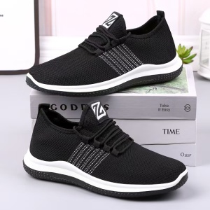 Pantofi Sport "SuperFashion HTMS-43 Black" - Img 2