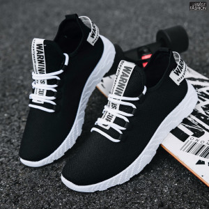 Pantofi sport "SuperFashion HTMS-47 Black White"