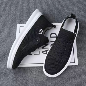 Pantofi Sport "SuperFashion HTMS-7 Black" - Img 10
