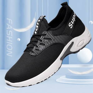 Pantofi Sport "SuperFashion HTMS-94 Black" - Img 2
