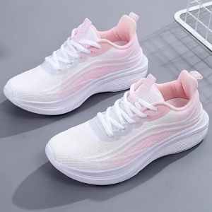 Pantofi sport "SuperFashion HTWM-34 White Pink" - Img 3
