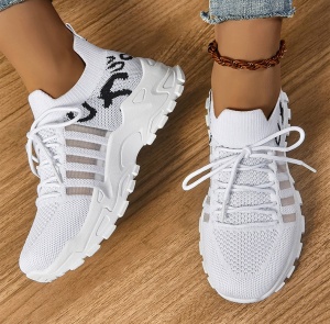 Pantofi sport "SuperFashion HTWM-37 White" - Img 6