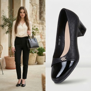 Pantofi ''YiYi YEHJ-200 Black"