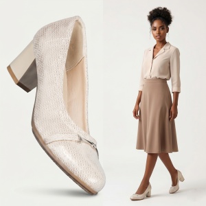 Pantofi ''YiYi YEHJ-252 Beige"