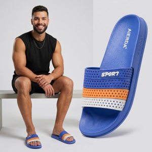 Papuci "Aierda 317 R. Blue''
