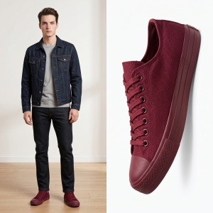 Tenisi ''RXR Fashion 8801 Wine Red''