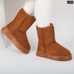 Cizme "ALD Fashion HQ-1009-81 Camel" - Img 1