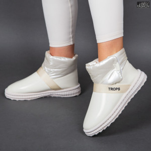 Cizme "ALD Fashion HQ-1010-84 Beige" - Img 4