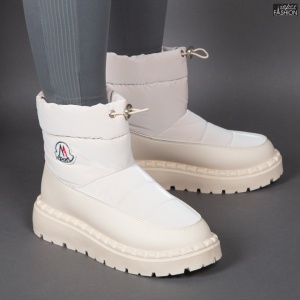 Cizme îmblănite "ABC J1883 Beige" - Img 2