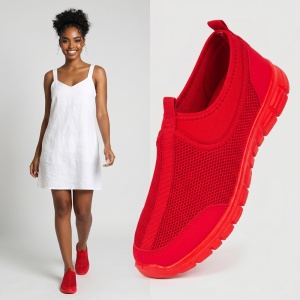 Espadrile ''ALD Fashion HQ-23-95 Red"