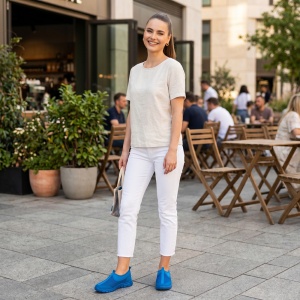 Espadrile ''ALD Fashion HQ-23-98 Blue" - Img 3