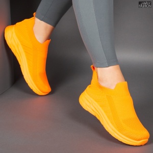 Espadrile ''ALD Fashion HQ-35-156 Orange" - Img 6