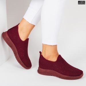 Espadrile ''ALD Fashion HQ1029-165 Burgundy"