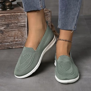 Espadrile "SuperFashion HTWM-42 Green" - Img 3