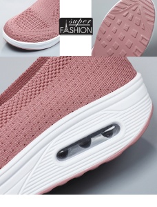 Espadrile "SuperFashion HTWM-44 Pink" - Img 16