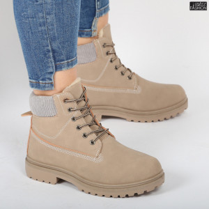 Ghete îmblănite ''Meek GK-169 Beige'' - Img 2