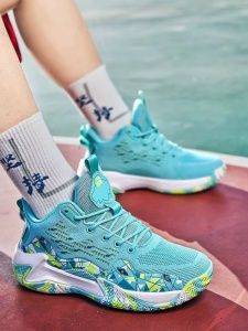 Ghete sport "SuperFashion 6-16 Blue White"