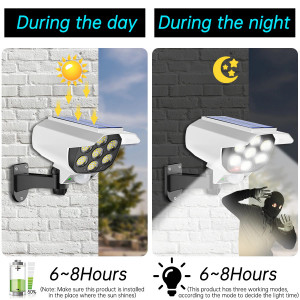 lampa tip camera falsa cu senzor de miscare