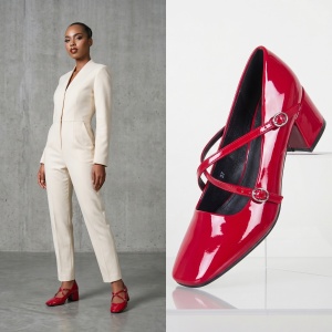 Pantofi ''ABC Fashion 104-25 Wine"