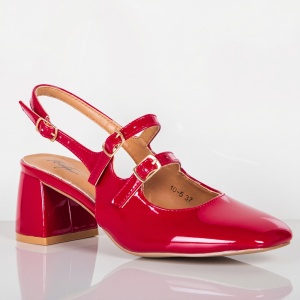 Pantofi ''ABC Fashion 139-5 Wine" - Img 5