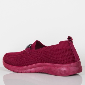 Pantofi ''ALD Fashion HQ-38-169 Burgundy" - Img 4