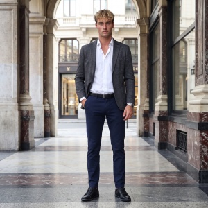 Pantofi ''HEROWAY A2727 Black'' - Img 5
