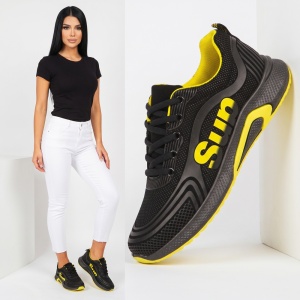 Pantofi Sport "888 Shoes 261-3 Yellow" - Img 2